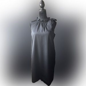 J.Crew High Neck Black Mini Dress